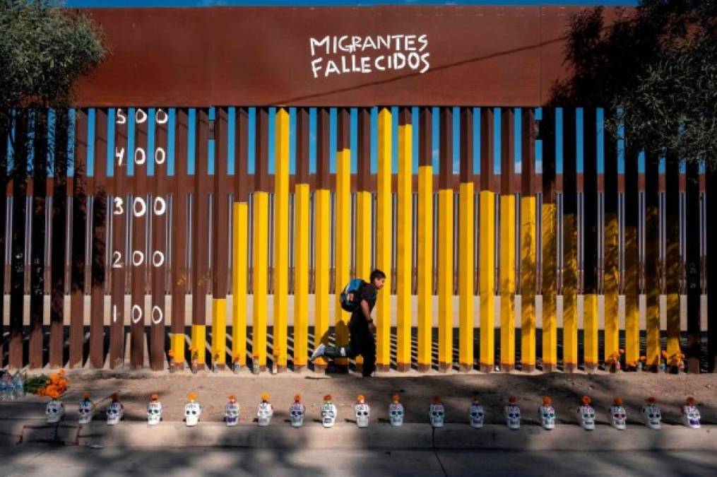 México: Un homenaje a los migrantes en el Día de los Muertos (FOTOS)