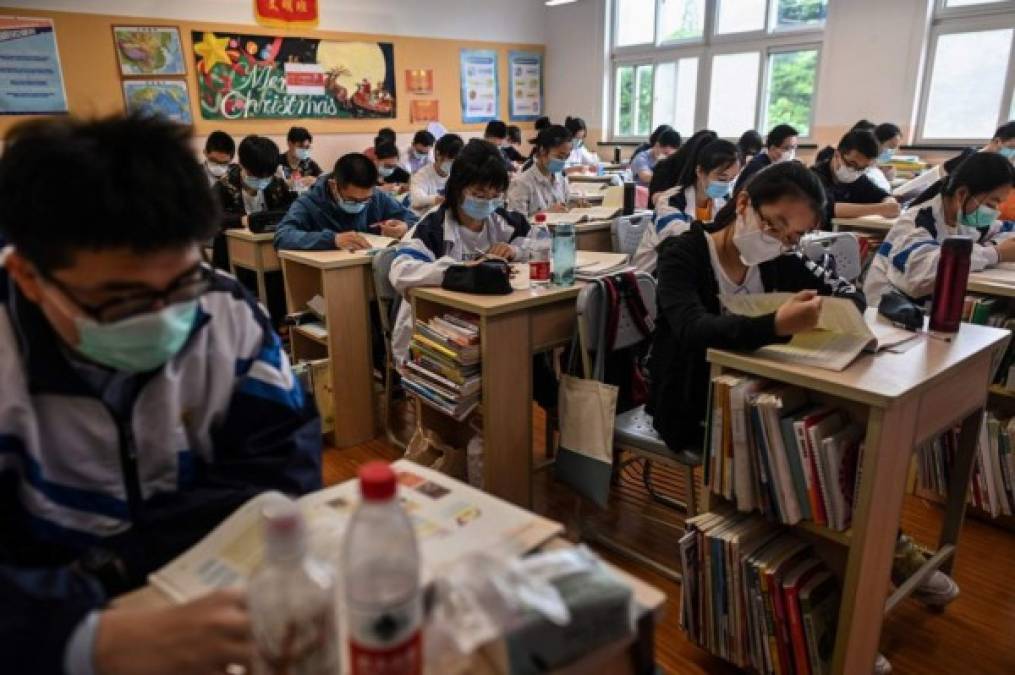 Estrictos protocolos para volver a clases en Shangái ¿Qué podemos replicar? (FOTOS)
