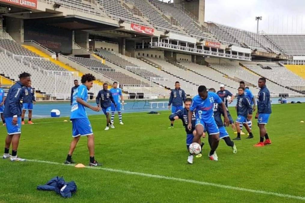 Así fue el primer entrenamiento de la Selección de Honduras en España, previo al duelo contra Emiratos Árabes Unidos