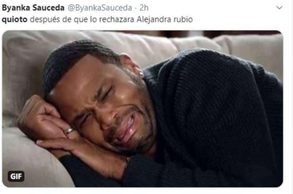 Los memes por el 'desprecio' de Alejandra Rubio a Romell Quioto