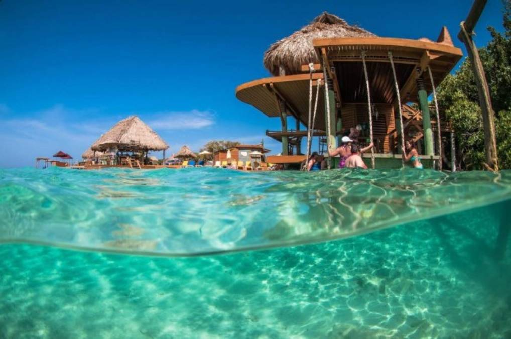 FOTOS: Así es Little French Key, el pedacito de cielo ubicado en la isla de Roatán