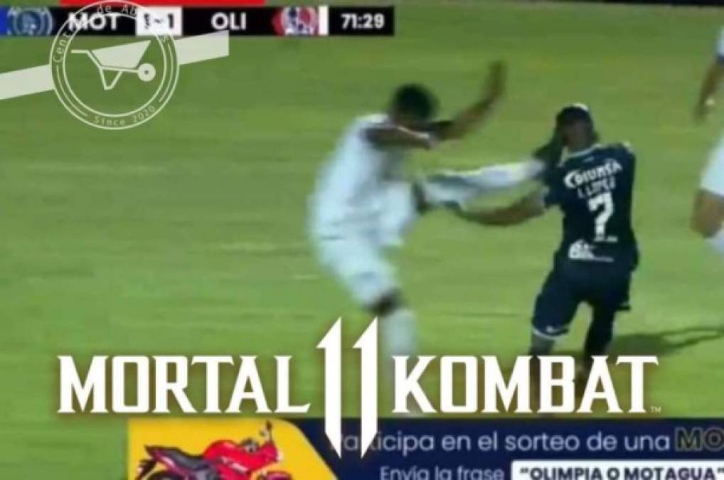 Así destrozan a Pedro Troglio y Armando Castro después del juego entre Olimpia y Motagua