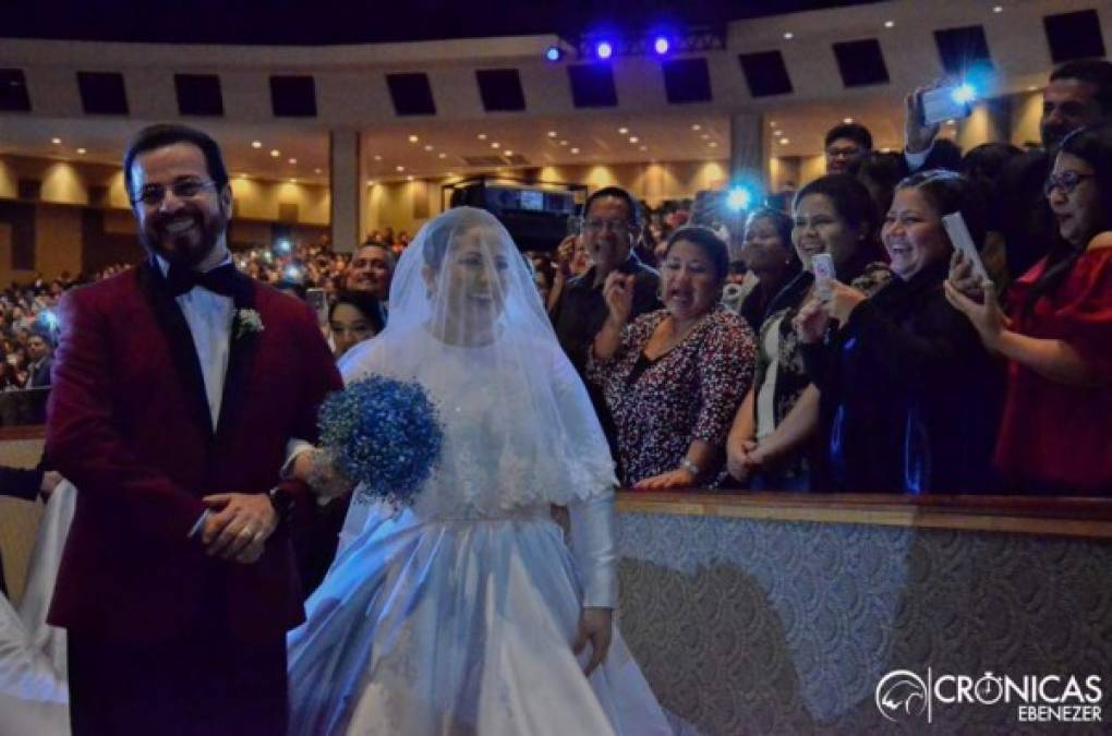 Fotos de la masiva boda de la hija del pastor German Ponce