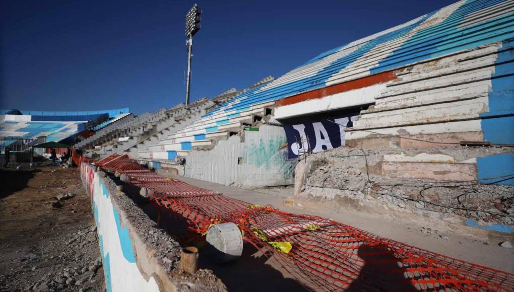 Estadio Nacional de Tegucigalpa: Así van los avances de remodelación
