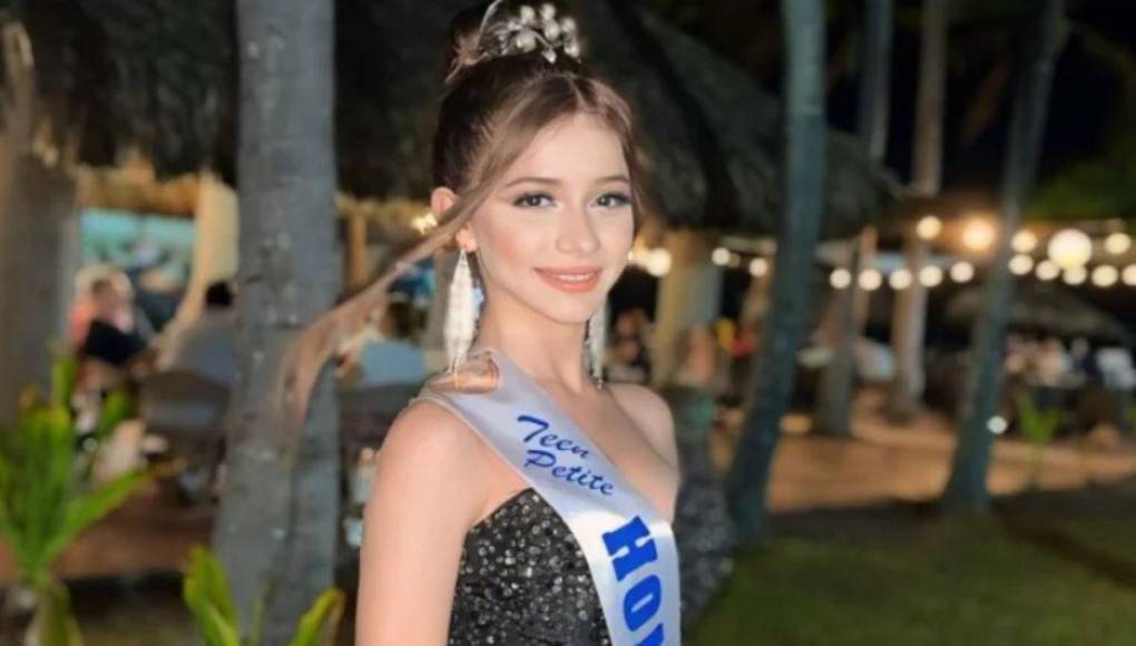 Nicolle Cerrato, la hondureña que busca ser Miss Teen Petite Mesoamérica 2024