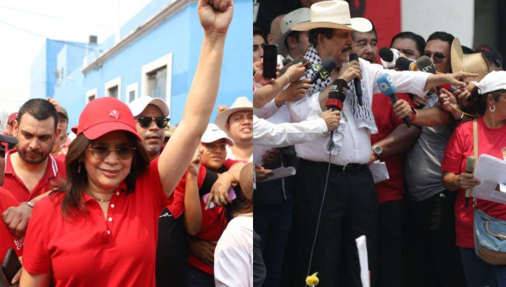 Los políticos hondureños que asistieron a la marcha del 1 de mayo