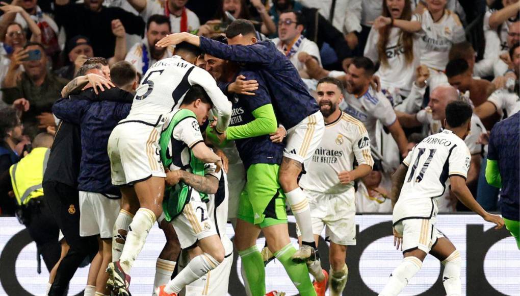 Heroico Joselu y Ancelotti desatado: eufórica celebración del Real Madrid