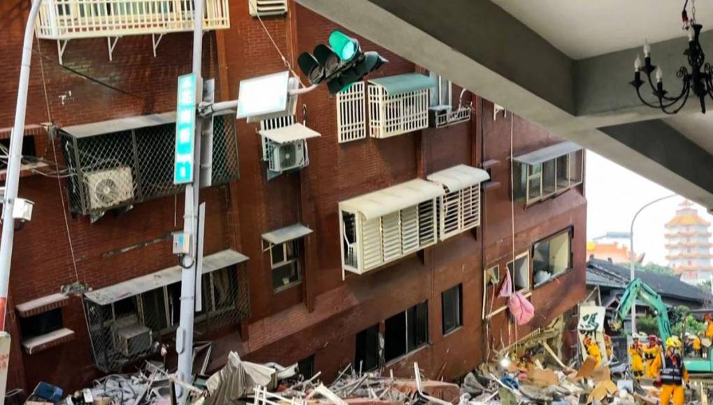Imágenes del terremoto en Taiwán: Al menos nueve muertos y más de 800 heridos