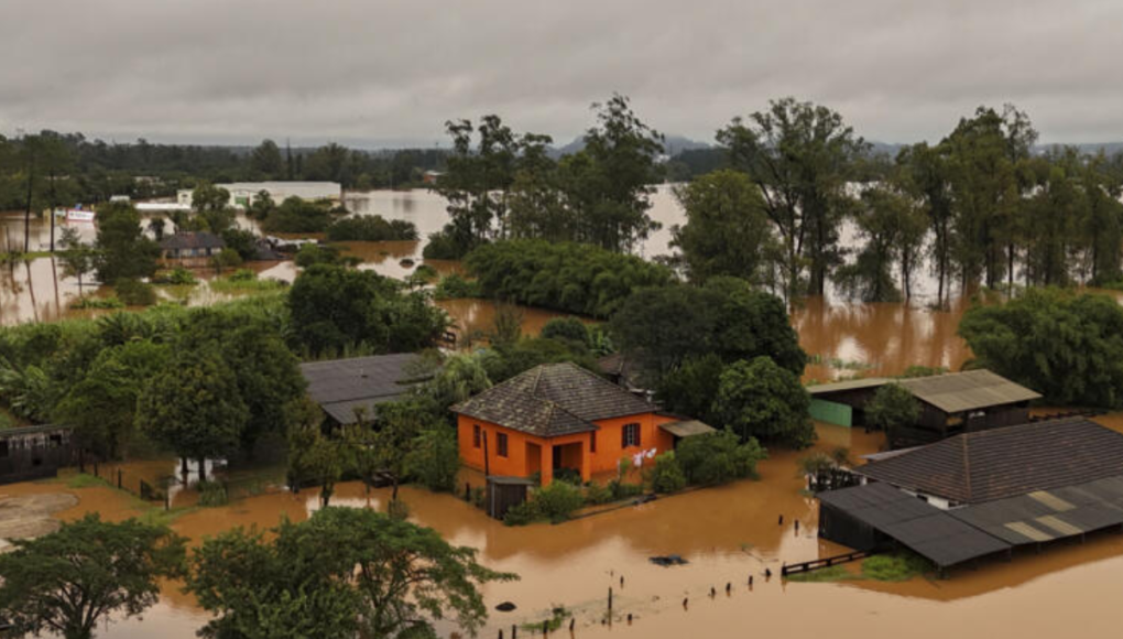 Brasil bajo el agua: ciudades desaparecen por inundaciones tras fuertes lluvias