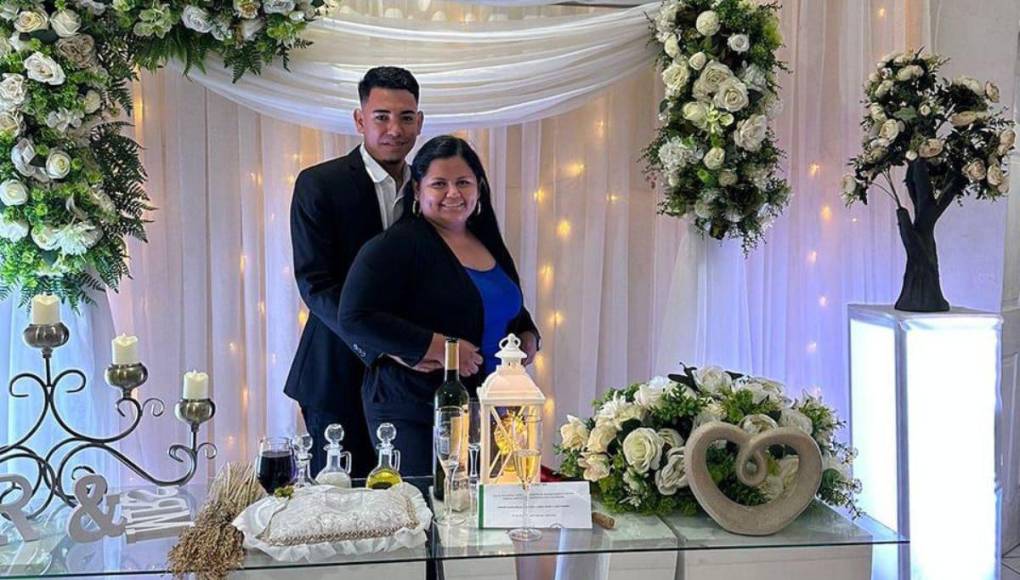 Estaban recién casados: así eran Enna y Cristian, muertos en accidente en Tela