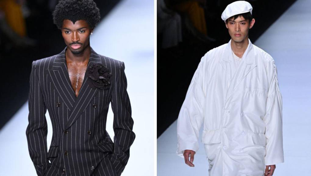 Dolce &amp; Gabbana exalta la elegancia sensual del hombre en Semana de la Moda de Milán