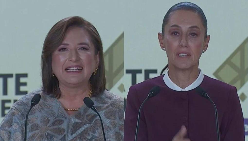 El polémico e intenso debate entre Claudia Sheinbaum y Xóchitl Gálvez
