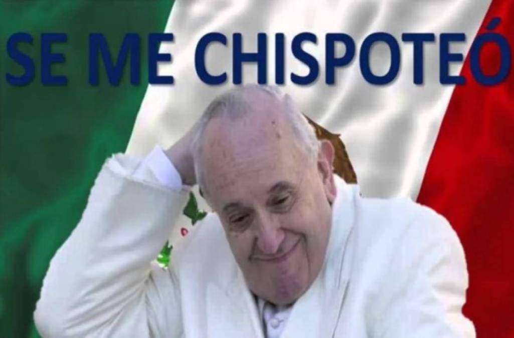 Los divertidos memes del Papa en México