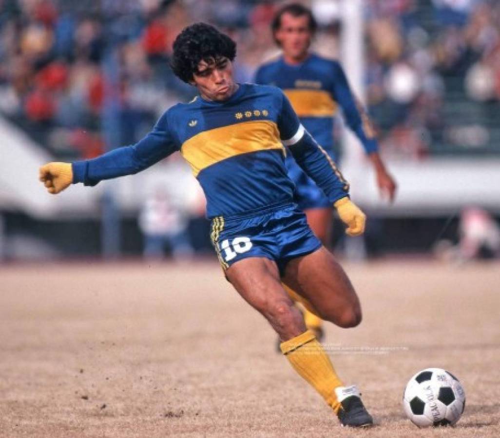 Las fotos de Diego Armando Maradona en su gira con el Boca de 1982 que no habías visto