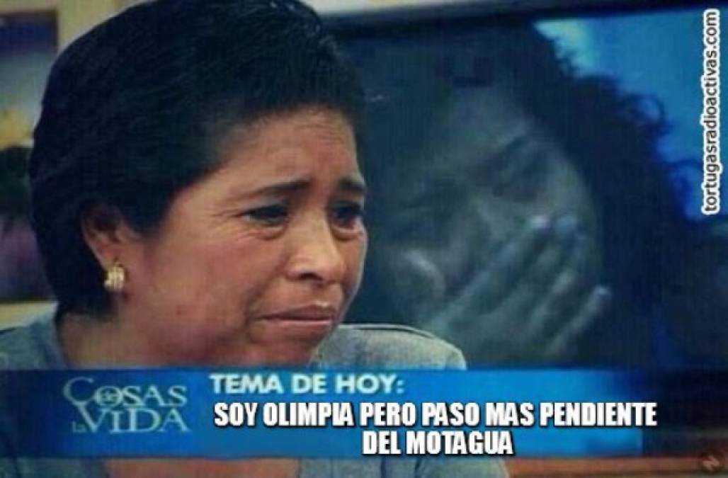 Los mejores memes que dejó el partido entre Olimpia y Motagua