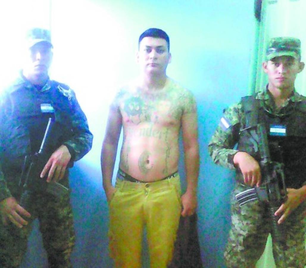 Fusina captura a un pandillero salvadoreño