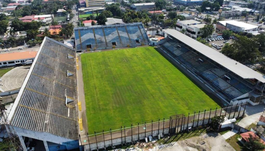 Estadio Morazán está en pésimas condiciones pese a millonaria inversión