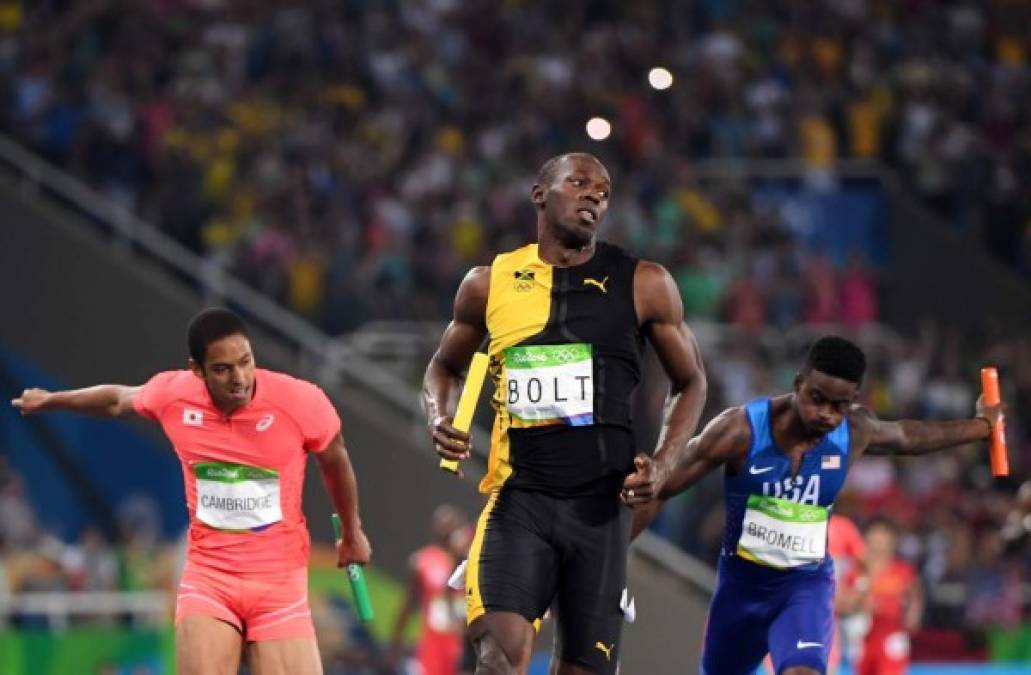 Imágenes de Usain Bolt en su última competencia en los Juegos Olímpicos de Rio 2016