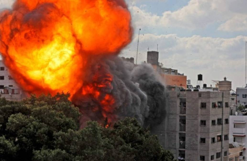 Las imágenes más impactantes de los ataques entre Israel y Gaza