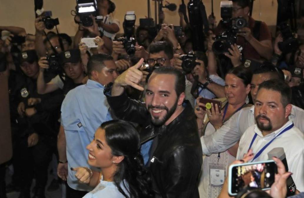 Ella es Gabriela Rodríguez, la esposa del presidente electo de El Salvador Nayib Bukele