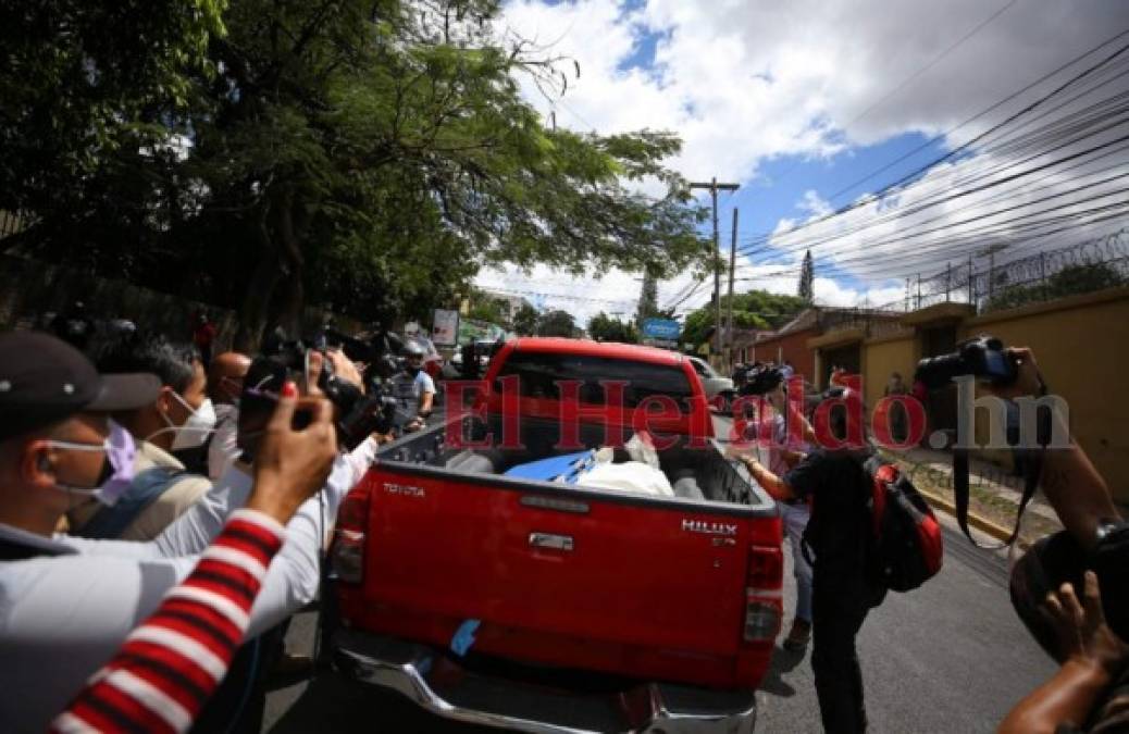 FOTOS: Así quedó la escena del crimen del abogado Melvin Bonilla