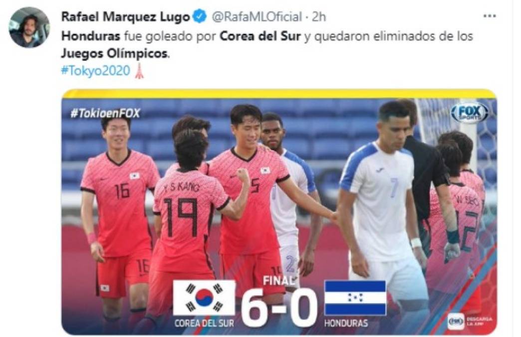 'Masacre': Así informó el mundo la derrota de Honduras ante Corea del Sur