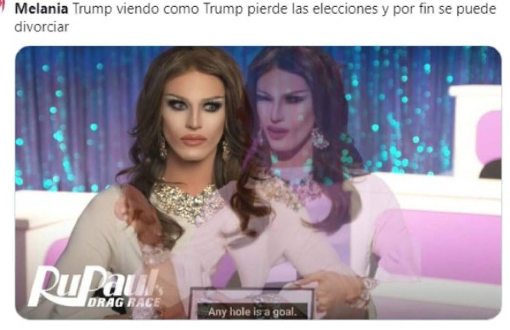 ¿Divorcio? Los memes de Melania se vuelven tendencia tras derrota de Trump