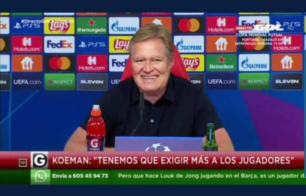 ¡Letales! Los memes que dejó la salida de Koeman del Barcelona