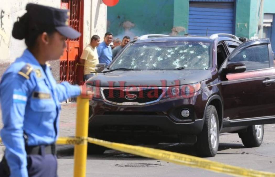 Desgarradoras fotos tras el tiroteo en el barrio Guanacaste de la capital