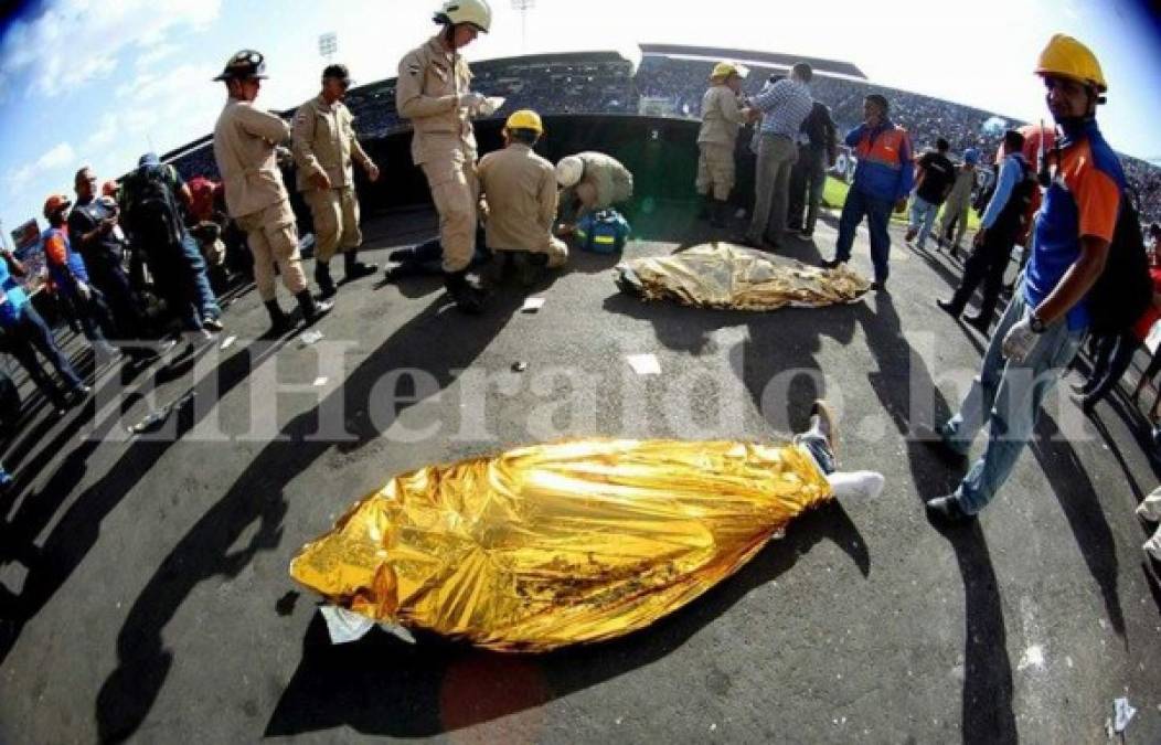 Lo que no se vio de la tragedia mortal tras zafarrancho en el estadio Nacional de Tegucigalpa