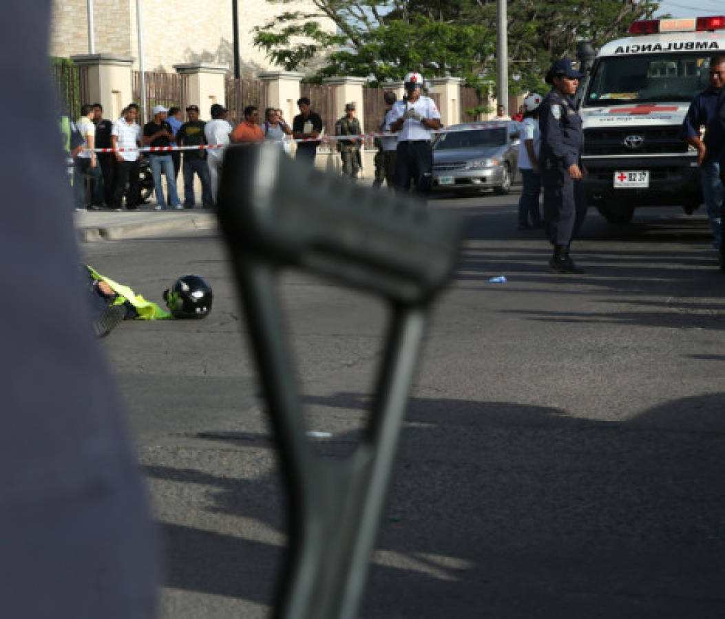Sicarios matan a policía de tránsito en Tegucigalpa