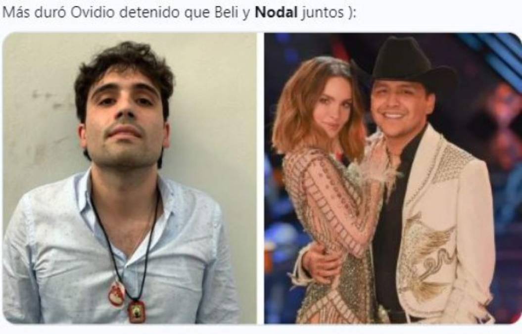 Se desata ola de memes tras supuesta ruptura entre Belinda y Christian Nodal