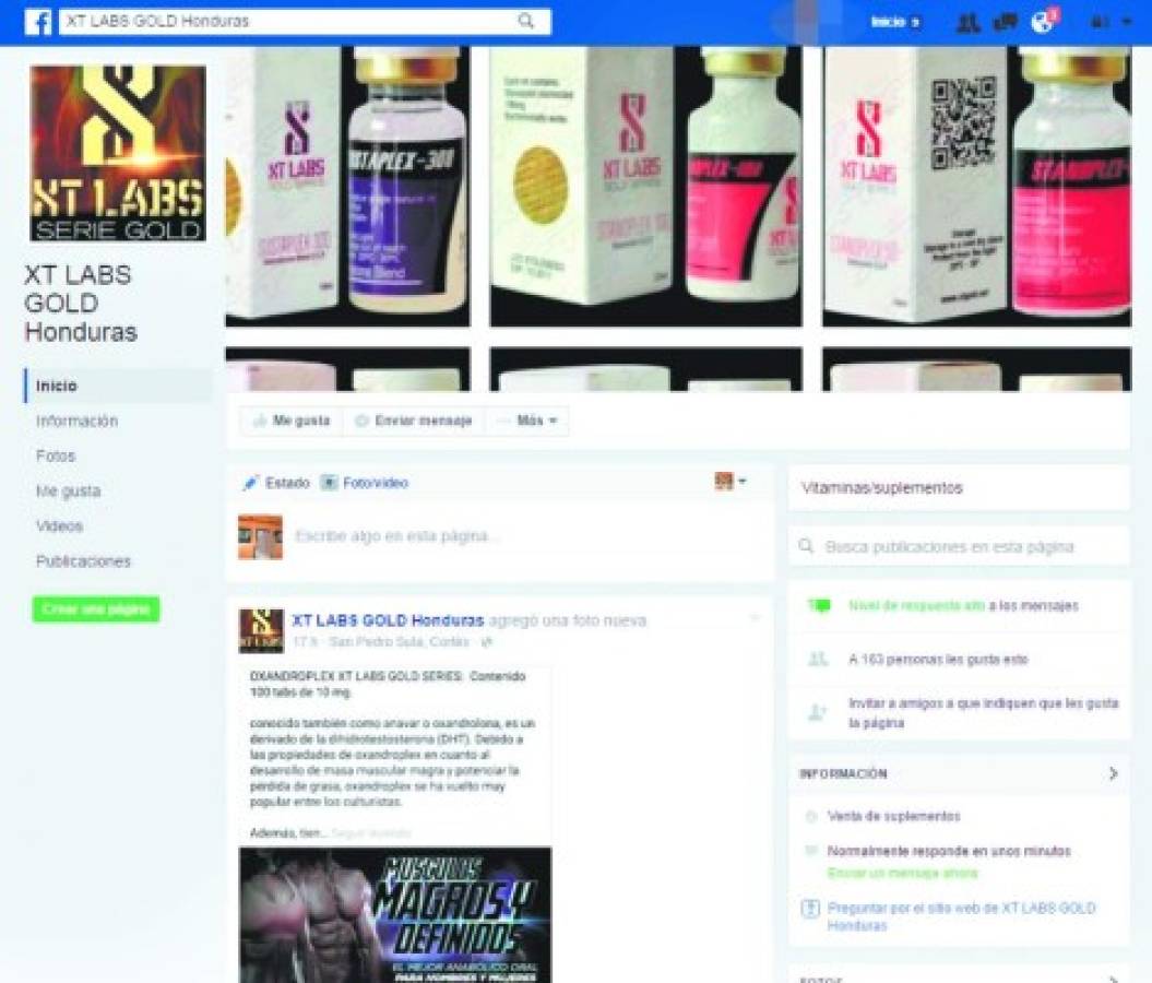 La Unidad Investigativa de EL HERALDO constató que es fácil encontrar en Facebook perfiles que ofrecen los polémicos esteroides. No hay ningún control para este tipo de productos que, según médicos expertos, pueden generar reacciones diversas en la salud.