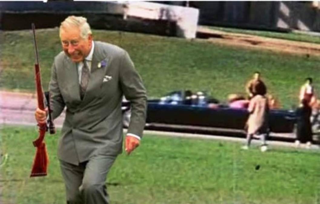 El príncipe Carlos fue fotografiado bailando y los internautas hacen de las suyas