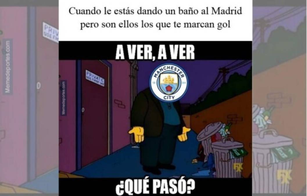 Ácidos memes contra el Real Madrid por perder ante Manchester City