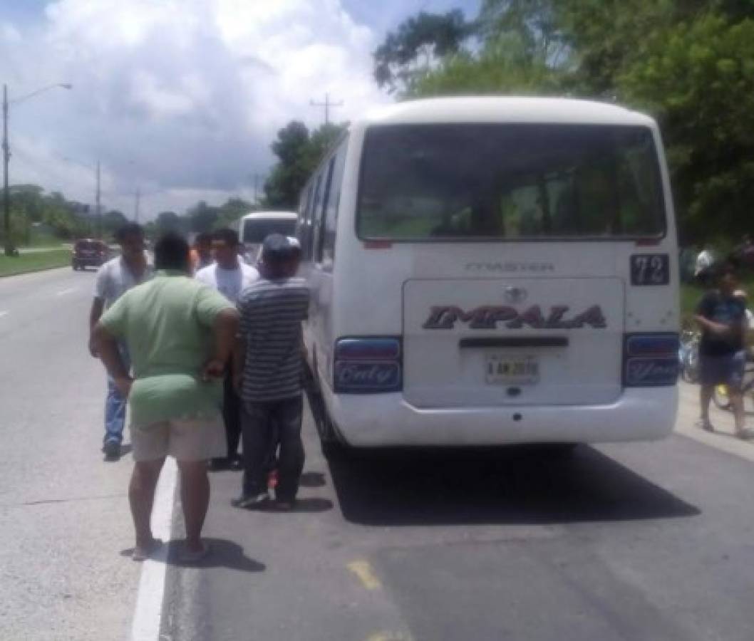 Matan a cobrador de buses en el norte de Honduras