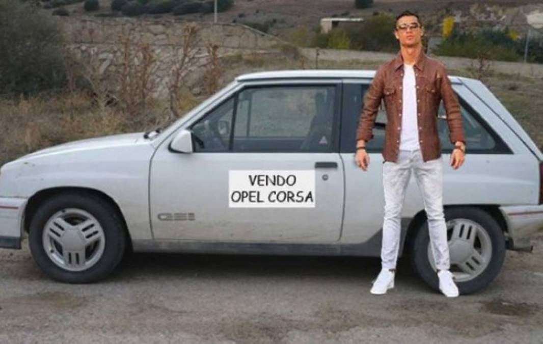 Cristiano Ronaldo presume coche... y las redes sociales se llenan de memes