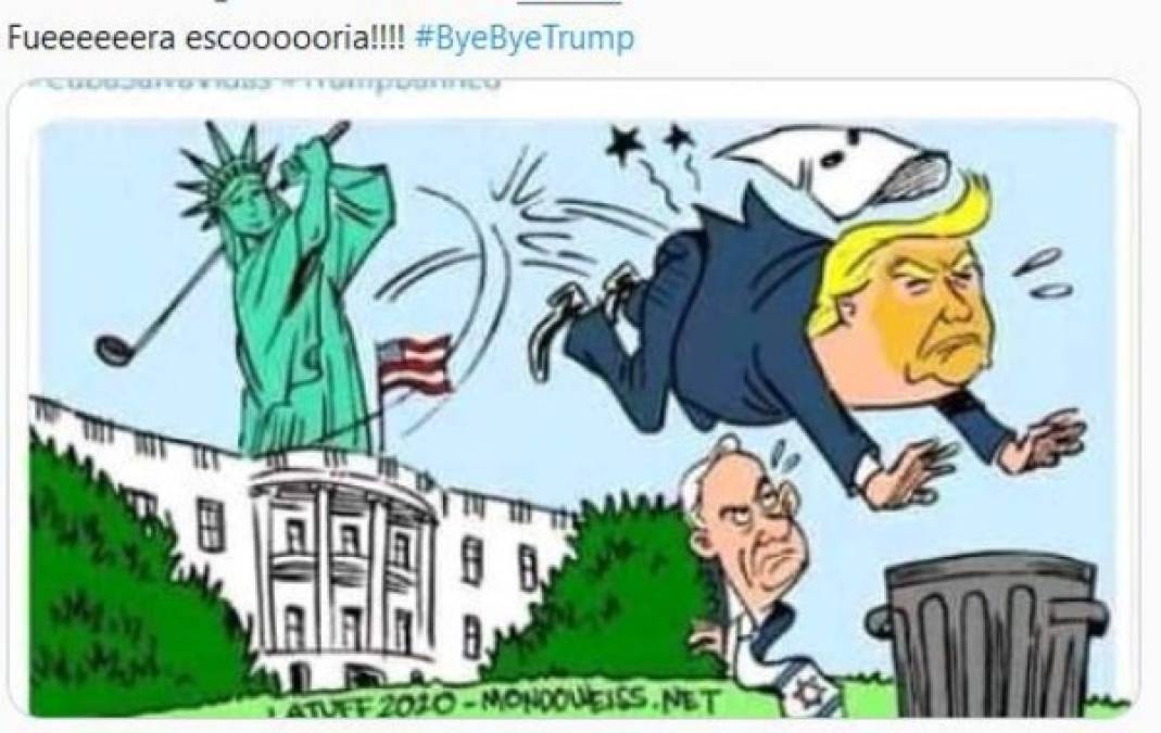 ¡Adiós Trump! Los divertidos memes por su caótico mandato en EEUU