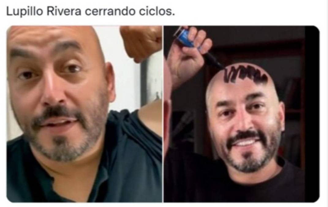 FOTOS: Los mejores memes de Lupillo Rivera y su tatuaje para cubrir el rostro de Belinda