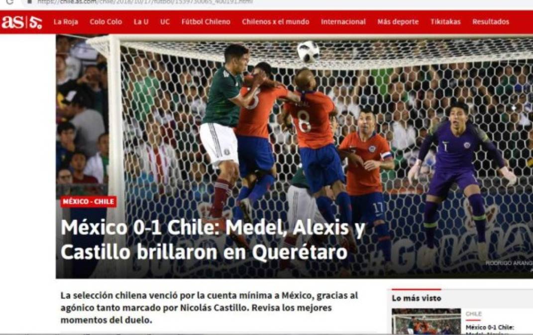 Portadas de medios mexicanos no perdonan al Tri tras la derrota ante Chile