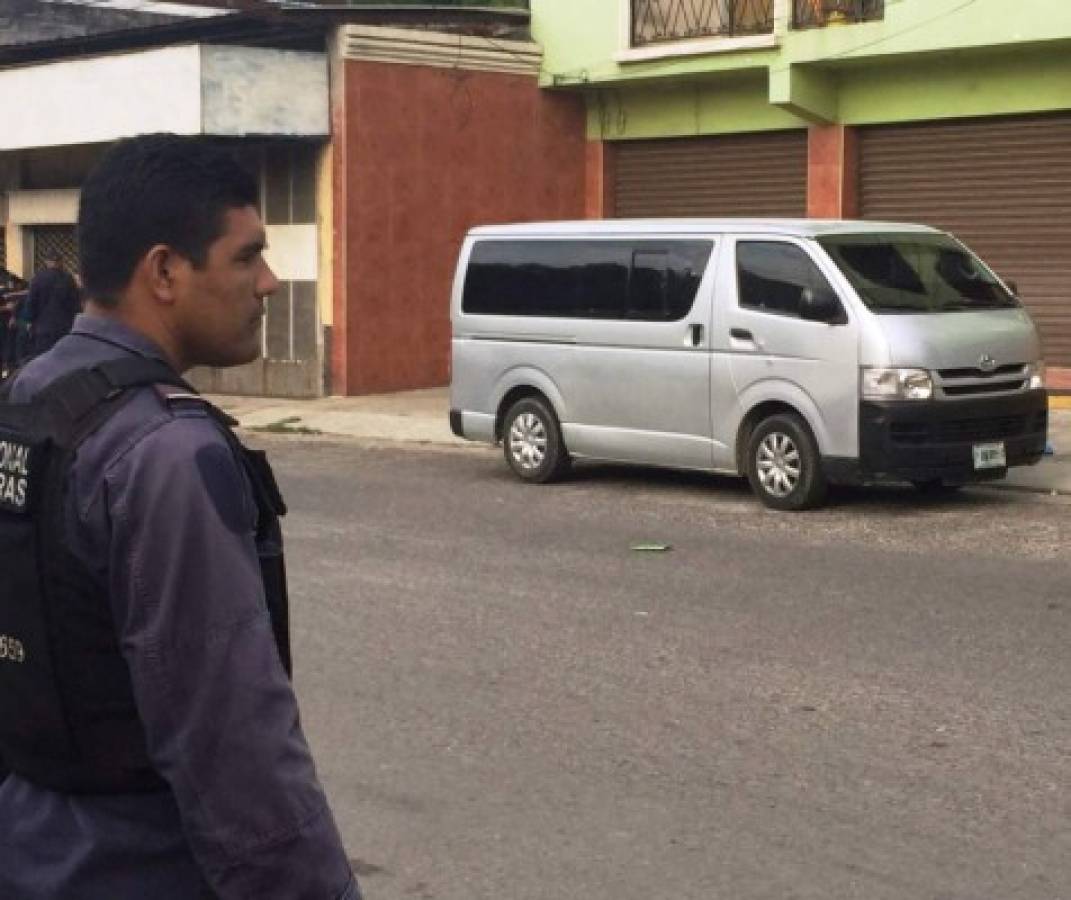Matan a mujer que transportaba escolares en San Pedro Sula