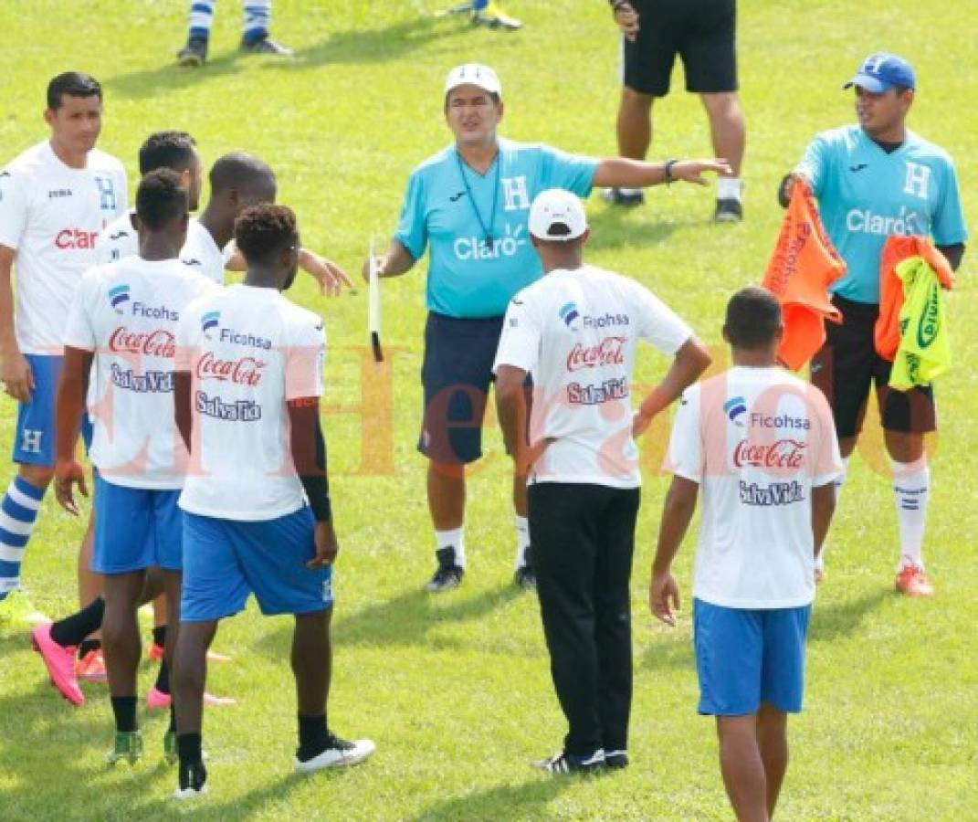 ¡Golearon a Rubilio! el singular entrenamiento de la Selección de Honduras