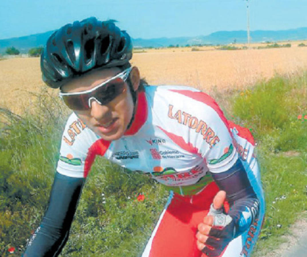Pablo Cruz, ciclista que representa a Honduras en España