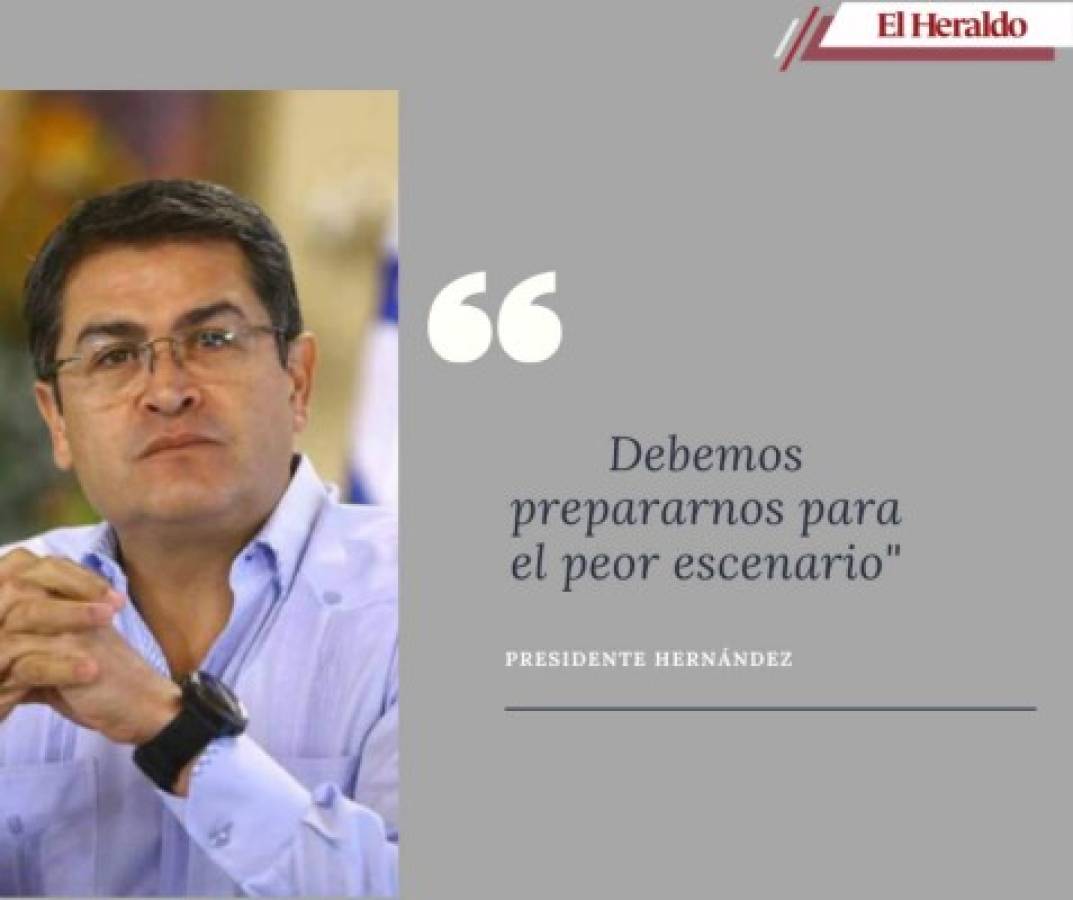 Juan Orlando Hernández: 'Debemos prepararnos para el peor escenario', ante coronavirus