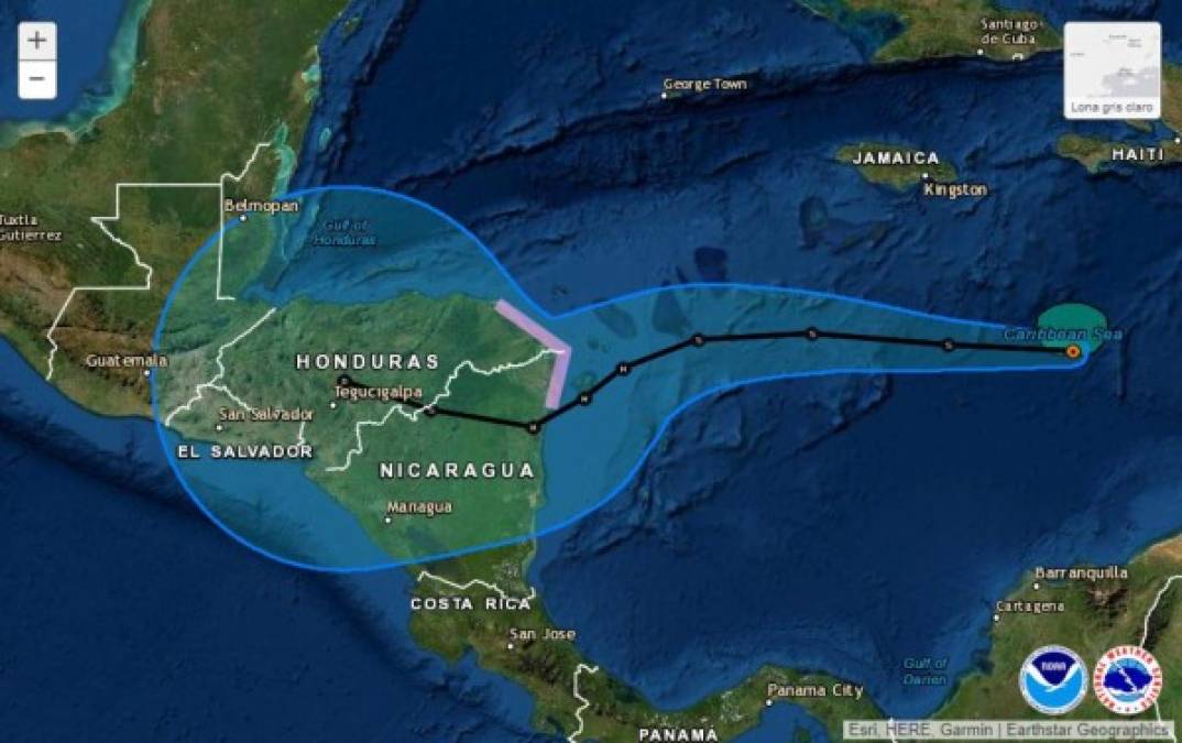 Eta: la tormenta tropical que mantiene en alerta a Centroamérica
