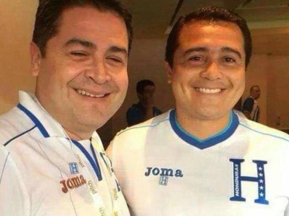 Juan Orlando y su hermano, Antonio “Tony” Hernández.