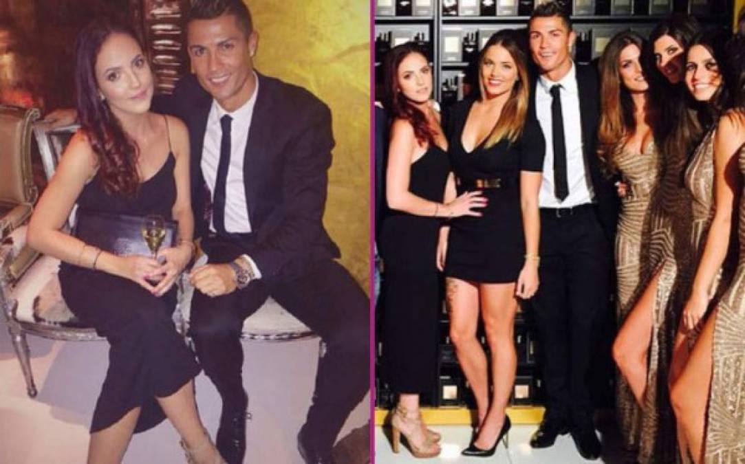 Las esculturales y famosas conquistas de Cristiano Ronaldo