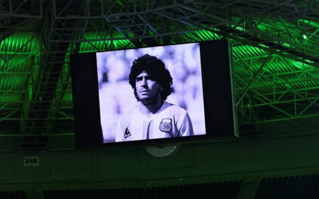 En imágenes: Luto mundial por la muerte de Diego Armando Maradona