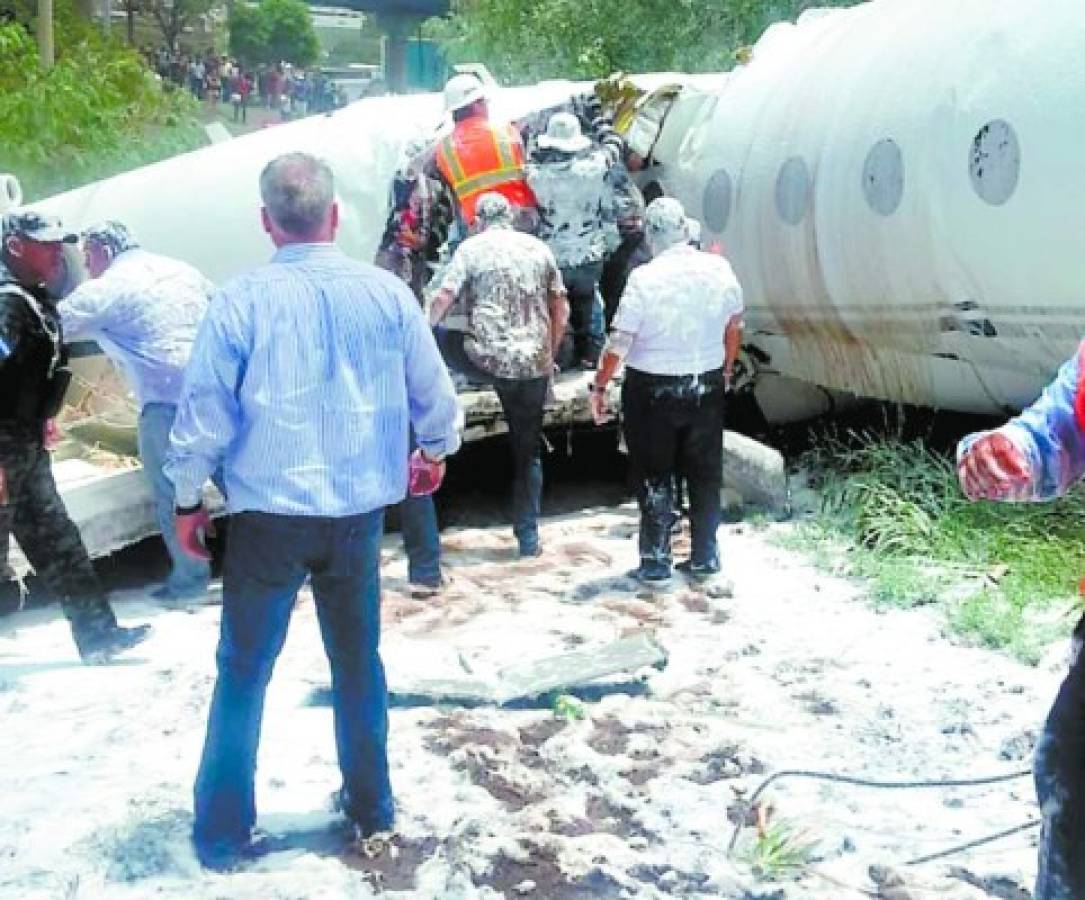 Inversionistas entre víctimas del accidente en el Aeropuerto Toncontín