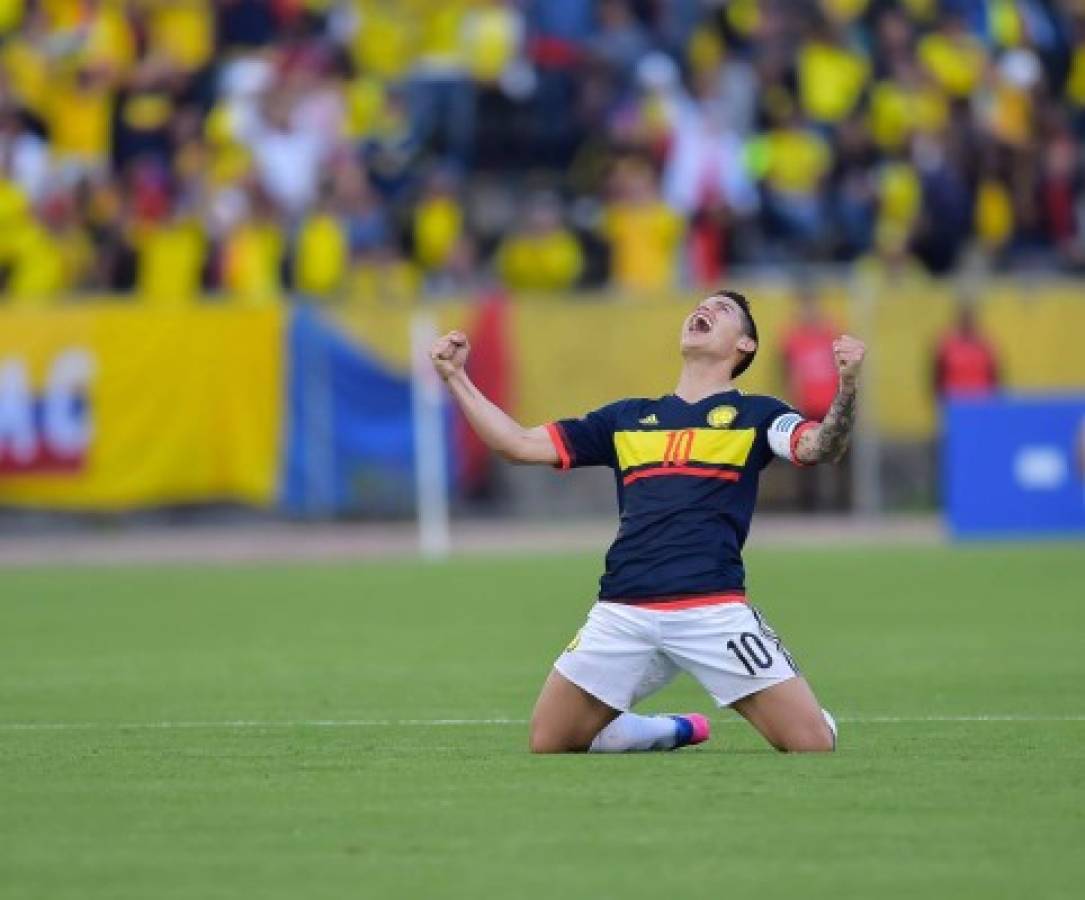 James Rodríguez, jugador de la Selección Nacional de Colombia (Foto: Agencias/AFP)